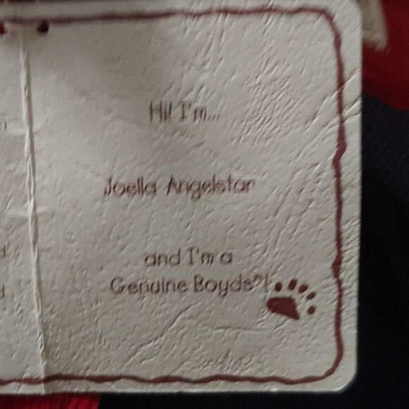 Boyds Bear Tree Topper Joella Angelstar NWT - Picture 9 of 10